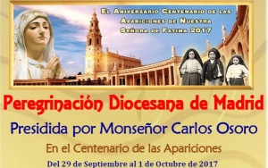 Peregrinación de la Diócesis de Madrid a Fátima